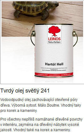 Tvrdý olej světlý 241